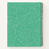 Carnet Parties scintillant de patinage artistique et Carn (Dos)