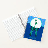 Carnet Parties scintillant de patinage artistique et Carn (Intérieur)