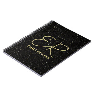 Carnet Parties scintillant en or glam et scintille sur im