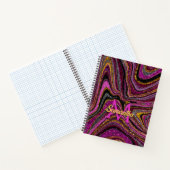 Carnet Parties scintillant en verre étincelante en marbre (Intérieur)