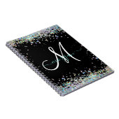 Carnet Parties scintillant holographique Rainbow Pastels  (Côté Droit)