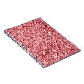 Carnet Parties scintillant rose brillant (Côté Droit)