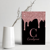 Carnet Parties scintillant Rose d'or filles Lecteurs Mono
