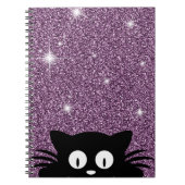 Carnet Parties scintillant violet Faux Shimmer Texture av (Devant)