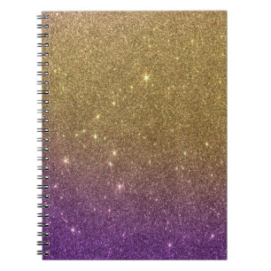 Carnet Parties scintillantes à la mode Girly de gradient