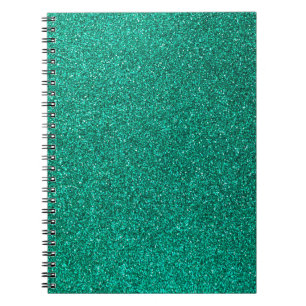 Carnet Parties scintillantes vertes