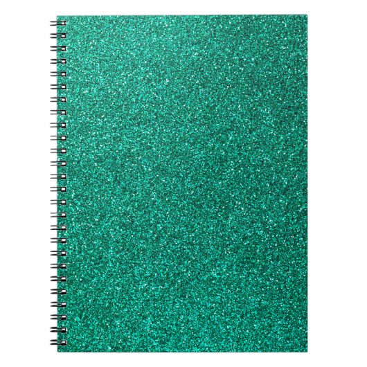 Carnet Parties scintillantes vertes (Devant)