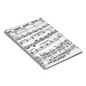Carnet Partition musicale (Côté Droit)
