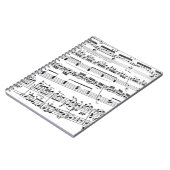 Carnet Partition musicale (Côté gauche)