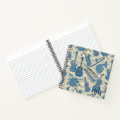 Carnet Partitions et instruments Bleu/Ivoire ID481 (Intérieur)