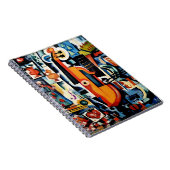 Carnet Parto de Viola Bom Menage, Cubisme, (Côté Droit)