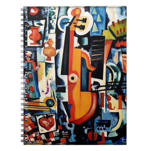 Carnet Parto de Viola Bom Menage, Cubisme, (Devant)