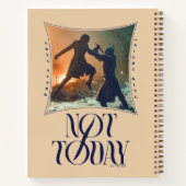 Carnet "Pas Aujourd'Hui" Arya Stark Vs. Le Roi De Nuit (Dos)