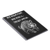 Carnet Pas de Ciel. Pas d'Enfer. Juste de la Boue. (Côté Droit)