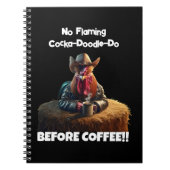 Carnet Pas de Cocka-Doodle-Do flamboyant (Devant)