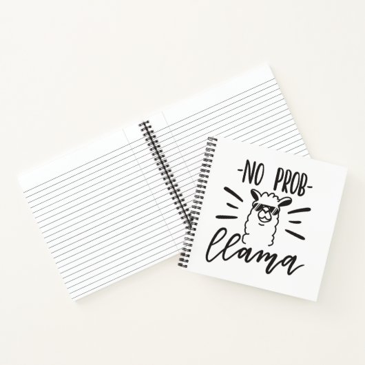 Carnet Pas de conception de lama Prob (Intérieur)