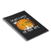 Carnet Pas de femme sorcière Halloween Sunset Chaudron_1 (Côté Droit)