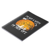 Carnet Pas de femme sorcière Halloween Sunset Chaudron_1 (Côté gauche)