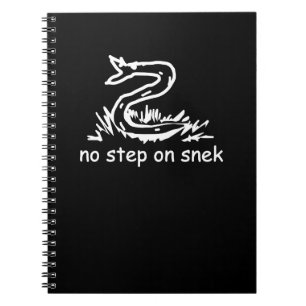 Carnet Pas de pas sur les mèmes de snek parodie de Gadsde