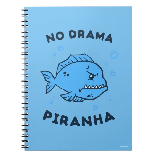 Carnet Pas de Piranha dramatique (Devant)