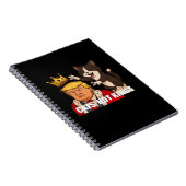 Carnet Pas de rois Anti Chats Drôle Style Classique (Côté Droit)