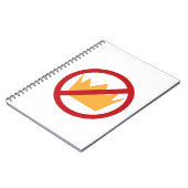 Carnet PAS DE ROIS ! Anti-Trump White (Côté gauche)