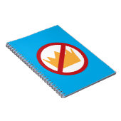 Carnet PAS DE ROIS ! Bleu anti-Trump (Côté Droit)