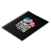 Carnet Pas de rois en Amérique depuis 1776 Protestation C (Côté gauche)