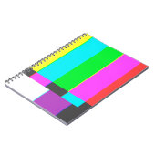 Carnet pas d'écran TV signal avec bruit (Côté gauche)