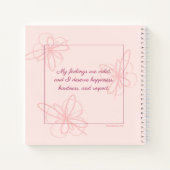 Carnet Pas d'excuse pour la guérison des abus émotionnels (Dos)