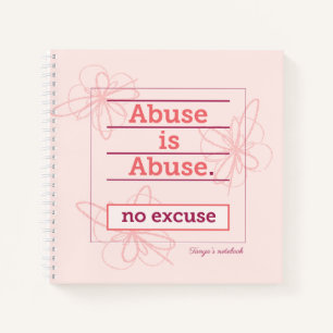 Carnet Pas d'excuse pour la guérison des abus émotionnels