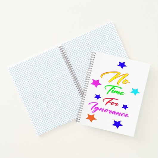 Carnet Pas le temps de l'ignorance (Intérieur)