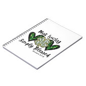 Carnet Pas Lucky, Simplement Béni Lucky Charm St Patrick (Côté gauche)