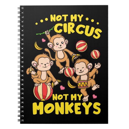 Carnet Pas Mes Singes (Devant)