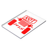 Carnet Pas ses 4x4 #USAPatriotGraphics © (Côté gauche)