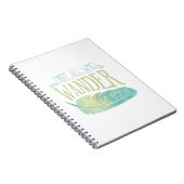 Carnet Pas tous ce que Wander sont perdu (Côté Droit)