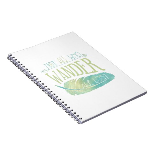 Carnet Pas tous ce que Wander sont perdu (Côté Droit)