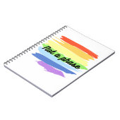 Carnet Pas un Gay pride de phase (Côté gauche)