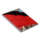 Carnet Passagers de bateaux de croisière vintages saluant (Côté Droit)