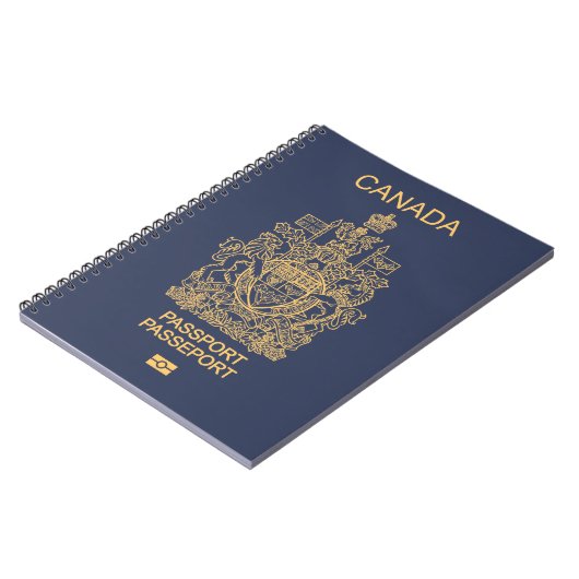 Carnet Passeport Canada (Côté gauche)