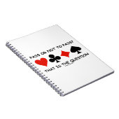 Carnet Passer Ou Ne Pas Passer C'Est La Question (Pont) (Côté Droit)