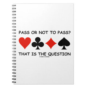 Carnet Passer Ou Ne Pas Passer C'Est La Question (Pont)