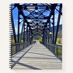 Carnet Passerelle de la rivière Blackfoot