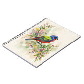 Carnet Passerin indigo (Côté gauche)