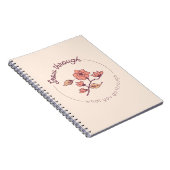 Carnet Passez en revue ce que vous traversez (Côté Droit)