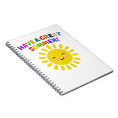 Carnet Passez un excellent été (Côté Droit)