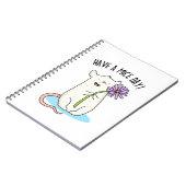 Carnet Passez une journée des souris drôle jeu de mots so (Côté gauche)