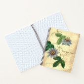 Carnet Passiflora Amethystina (Intérieur)