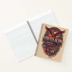 Carnet Passion Phoenix Design Artistique Vintage – Inspir