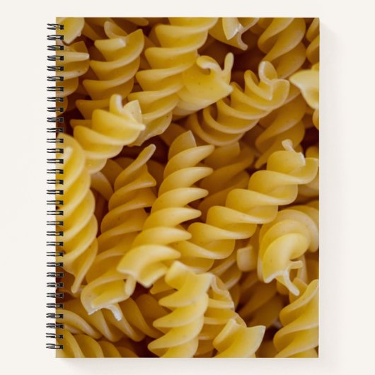 Carnet Pasta Fusilli Noodles (Devant)